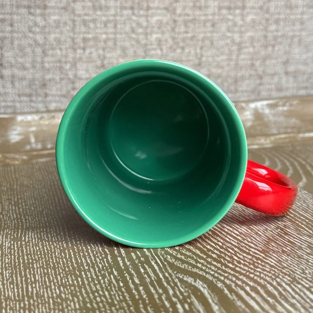 STARBUCKS 2024 Nestle Red And Green 10 oz Coffee Mug Siren Logo 2024